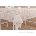 Pvc Table Cloth Cheep Price Dining Trendy Lace Table Cloth Manufactory
